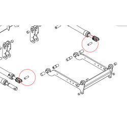 3050051LG Svornjak 20x67 mm za utovarne platforme Dhollandia